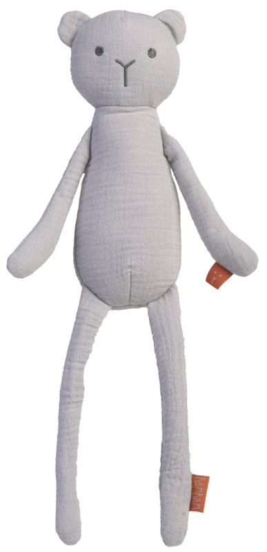 Plüschtier Grau Bär Organic 36 cm